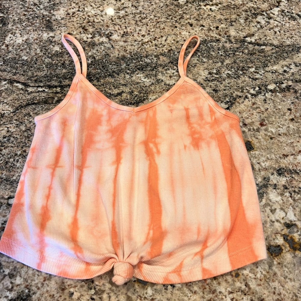 Pac sun Orange Cami Crop Top